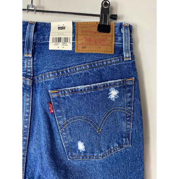 NWT LEVI'S JEANS BLUE - Picture 6 of 14